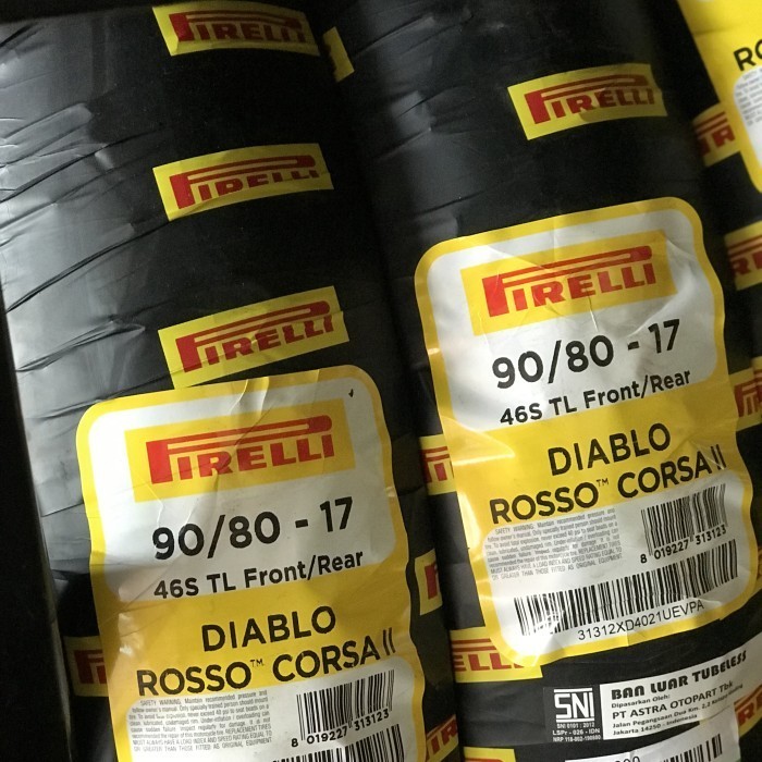 Ban Pirelli Diablo Rosso Corsa 2 90 80 17