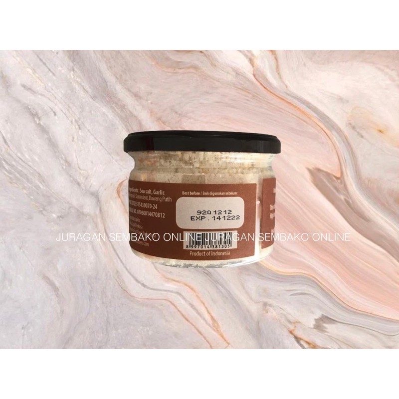 

(Jso) Jay'S Garlic Sea 120 Gr / Garam Laut Bawang Putih / Bumbu
