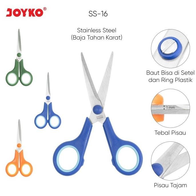 

Scissors Gunting Joyko Ss-16