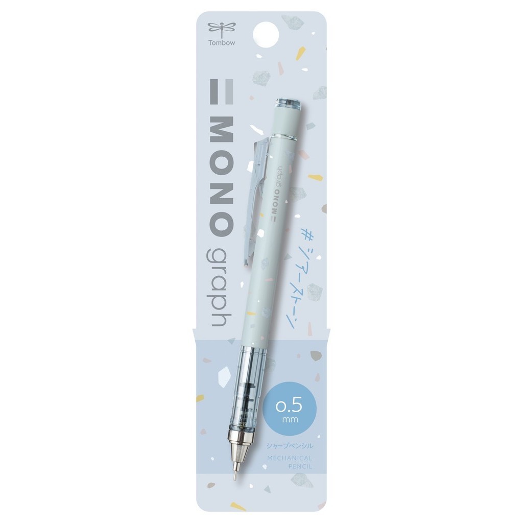 

Pensil Mekanik Tombow Mono graph 0.5 DPA-142A Powder Blue -fo3