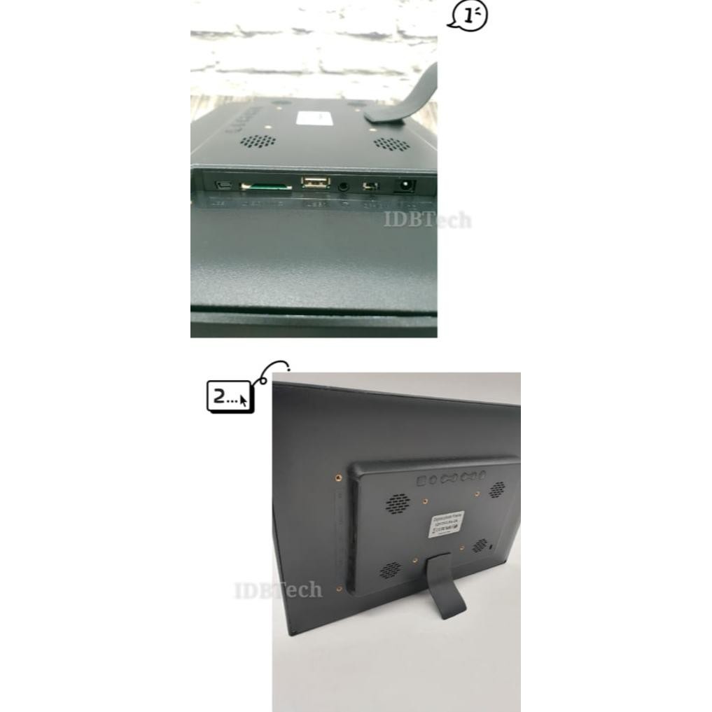 IDBTECH Digital photo Frame 15" FULL HD High Resolution 1280*800