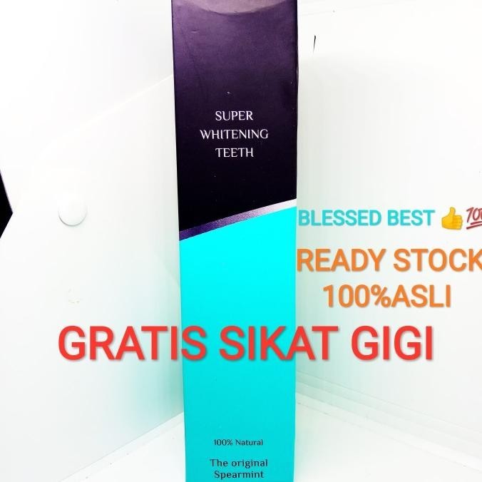odol pemutih gigi super/super whitening teeth original ASLI