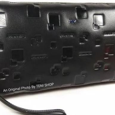 HANDBAG CLUTCH TAS TANGAN BRAUN BUFFEL KULIT ASLI Kode 112