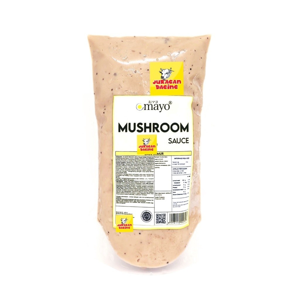 

Saus Steak Mushroom Sauce Resto Quality 500 Gr