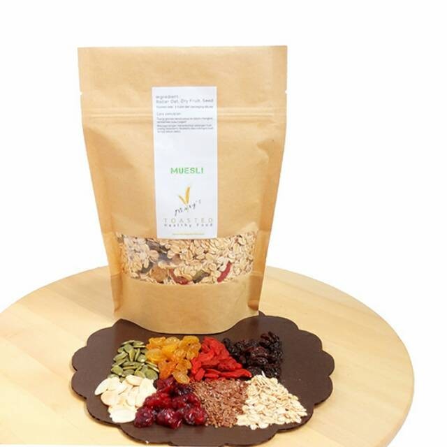 

Healthy Granola/Muesli Mary'S Combi B-500Gr(Oat,Raisin,Almond,Cranberry, Gojiberry)