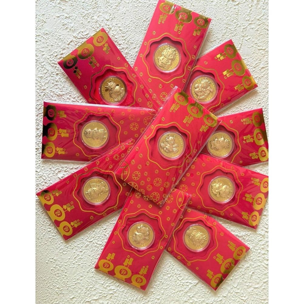 

Termurah Angpao Angpau Imlek 2024 Naga Dragon Sincia Red Pocket Emas Asli Sale
