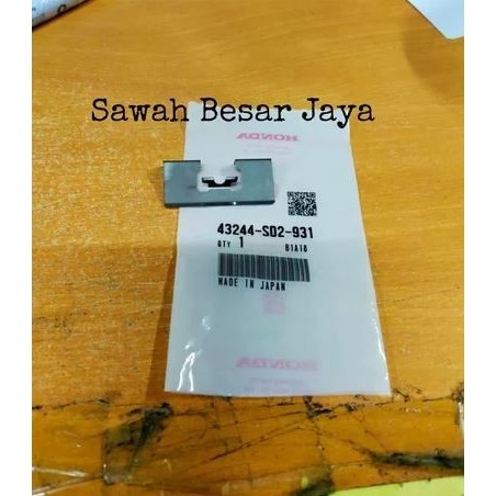 Ready Retainer Plat Dudukan Kampas Kanvas Rem Belakang Jazz Rs Ge8 City Gm2 .