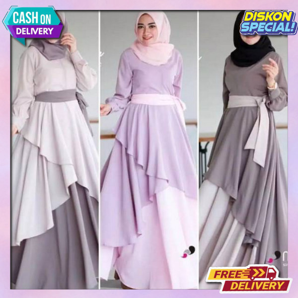 Gamiss Gemis Modis Trendi Gamias Viral Pakaian Syari Gamis Ibuibu Gamiz Gamid Hari Raya Idul Fitri G