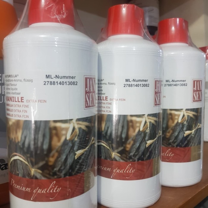 

Jansen Vanilla Extract 1Kg Bottle Perisa Ekstrak Vanila Vanillie
