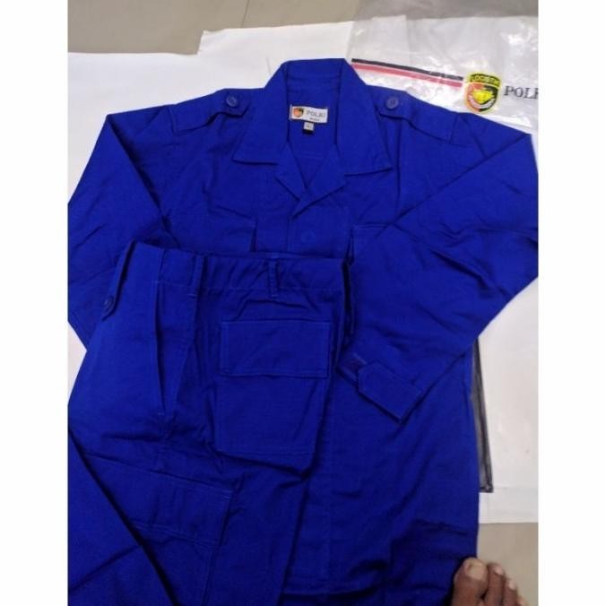 seragam pdl biru polairud