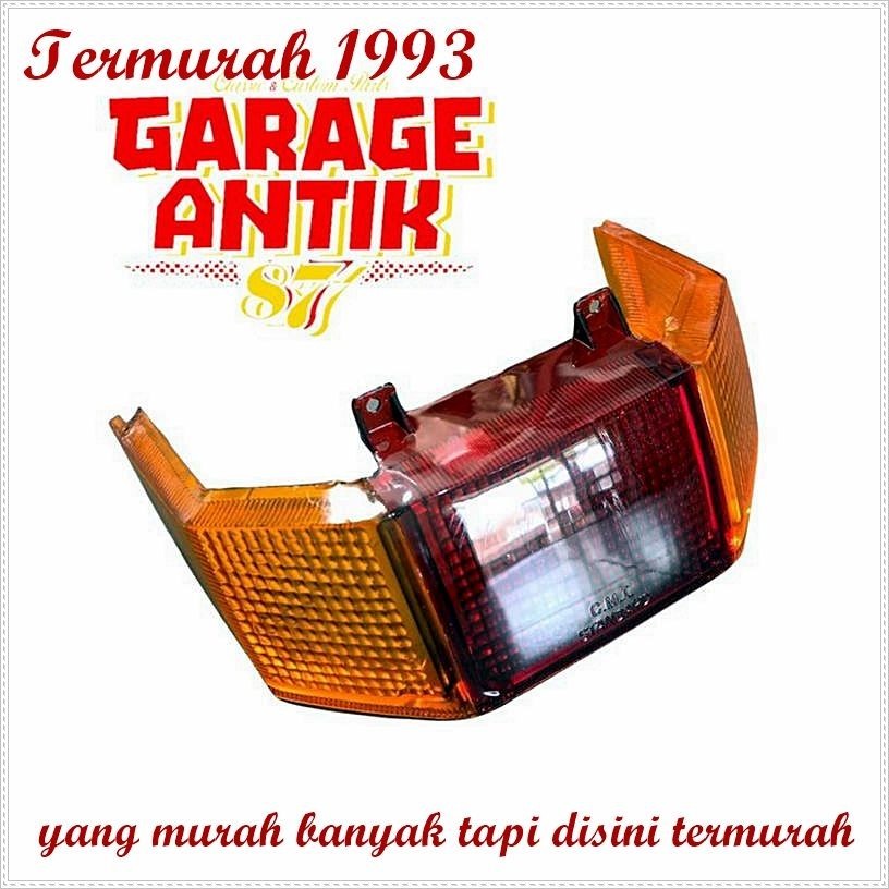 mika stoplamp stop lamp lampu belakang honda astrea 800 kuning Sparepart Motor Jadul