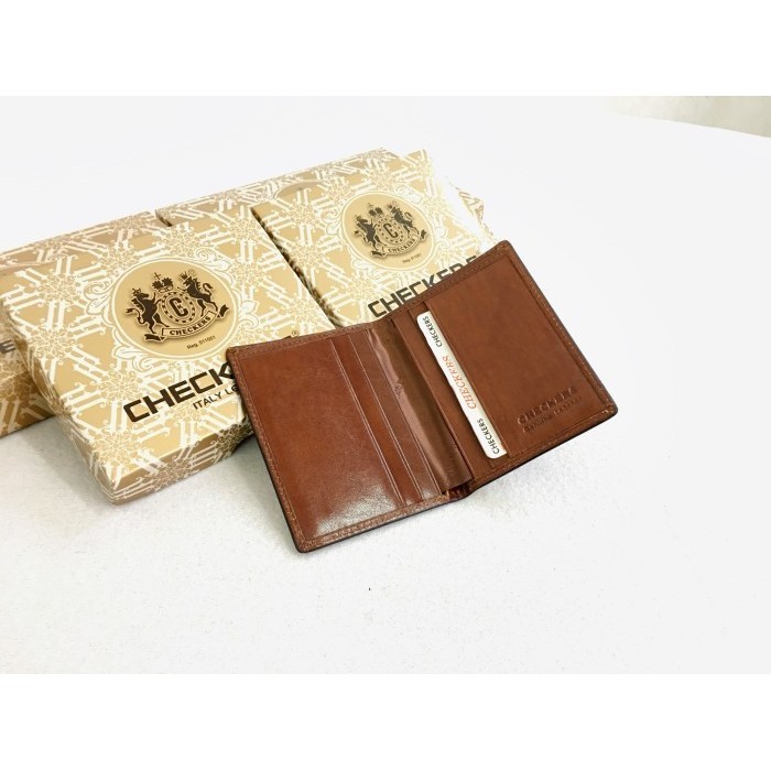 Dompet Kulit Checkers 50N - asli