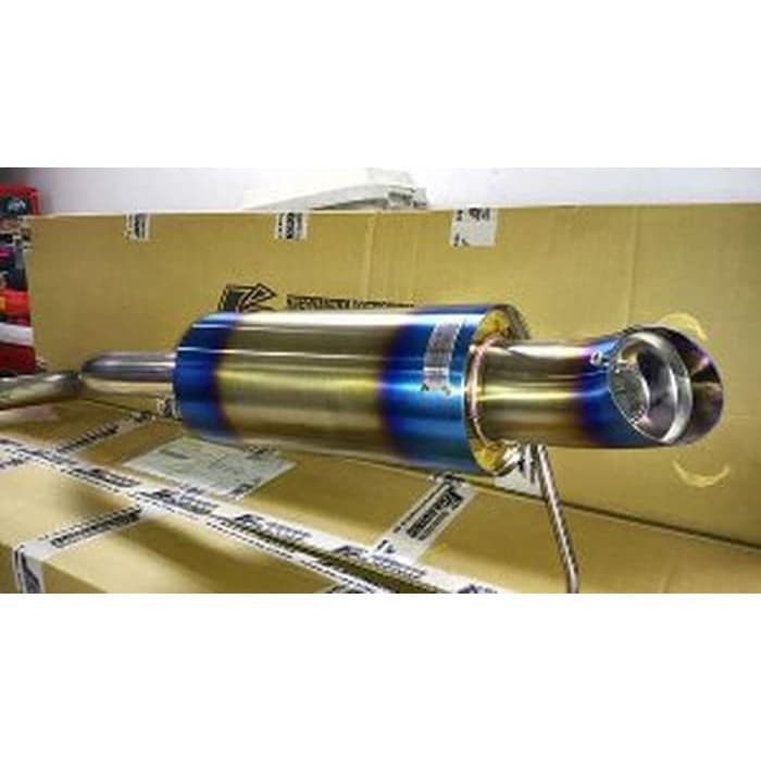 PROMO MUFFLER / KNALPOT JS RACING HONDA JAZZ GK5 ORIGINAL JAPAN #ORIGINAL