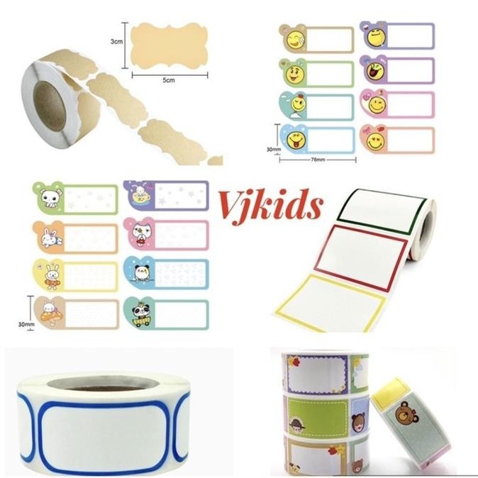 

Stiker Label Kosong Persegi Panjang Utk Label Nama Atau Label Barang A