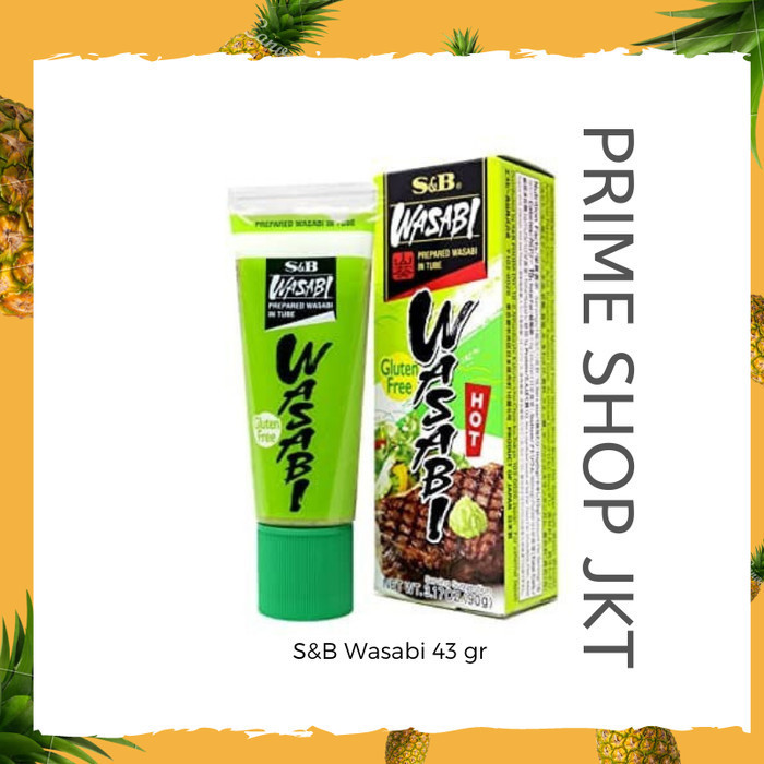 

S&B Wasabi Hot Pasta Tube 43Gr