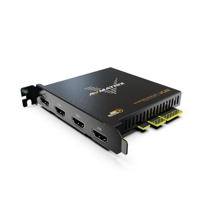 Capture Card AVMATRIX 4 HDMI Simultan Input VC42 - VMIX OBS Wirecast