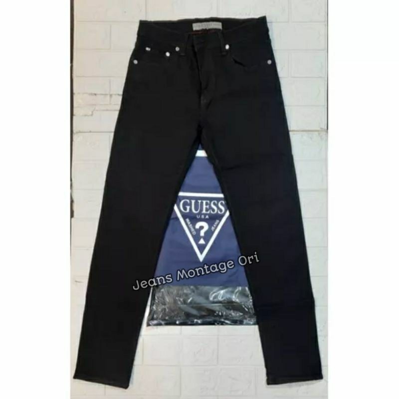 NEW LAUNCHING TERMURAH CELANA JEANS CELANA JEANS GUESS USA MADE IN USA SLIM FIT STRETCH CELANA