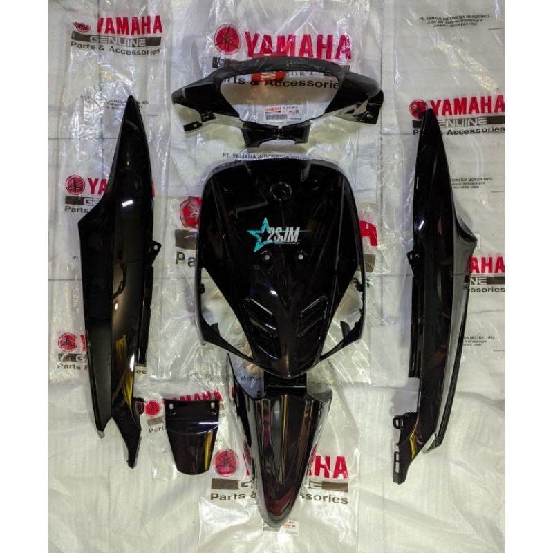 BODY BODI SET MIO SPORTY HITAM ORIGINAL YGP