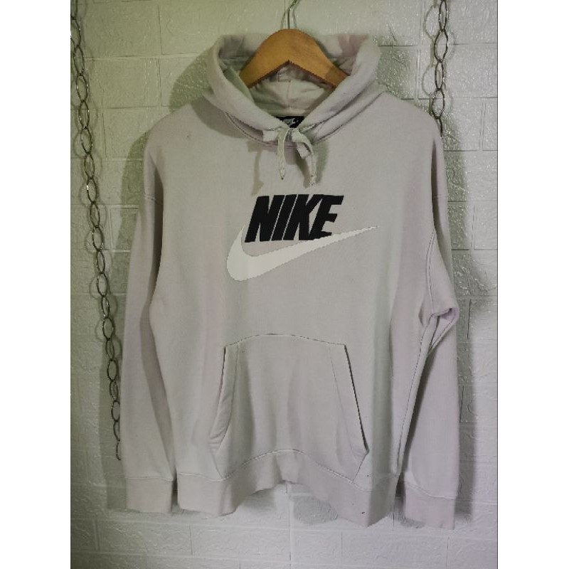 hoodie NIKE (original) warna putih tulang