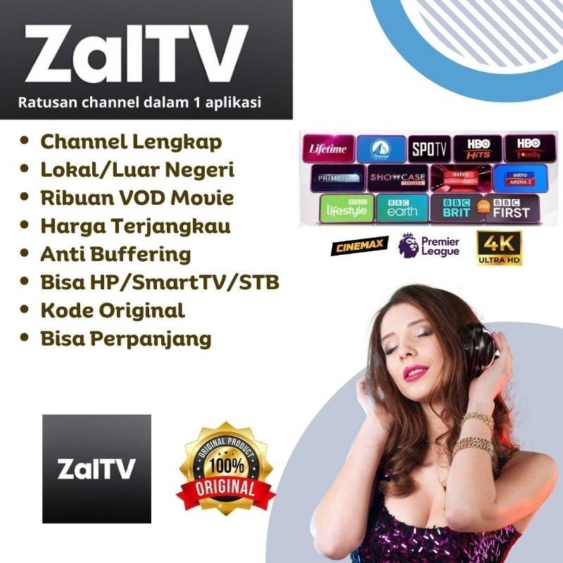 ZALTV Original Terlengkap BONUS VOD