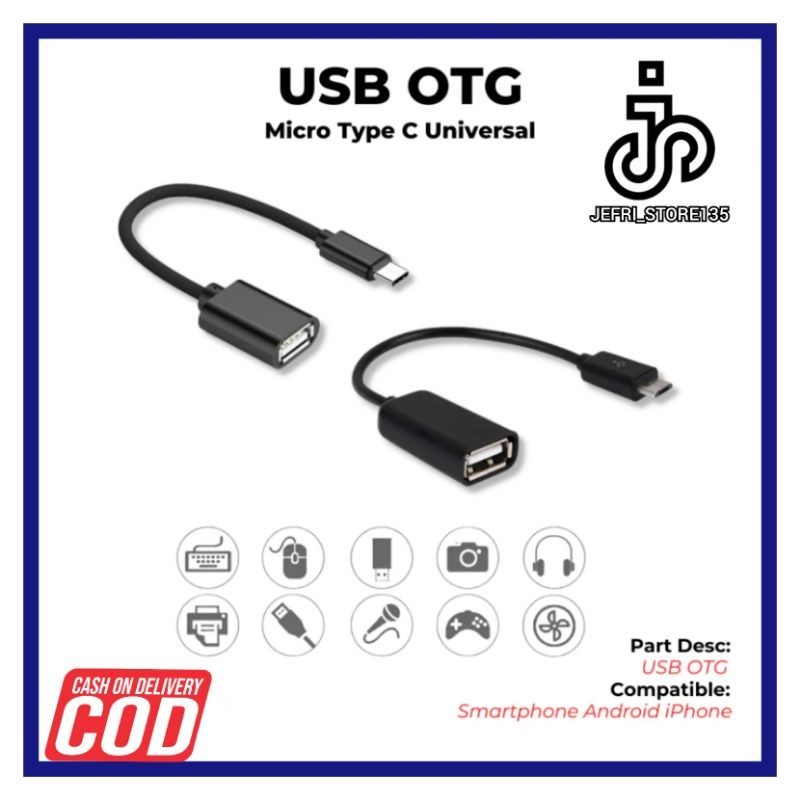 KABEL USB OTG MICRO USB/TYPE C V8