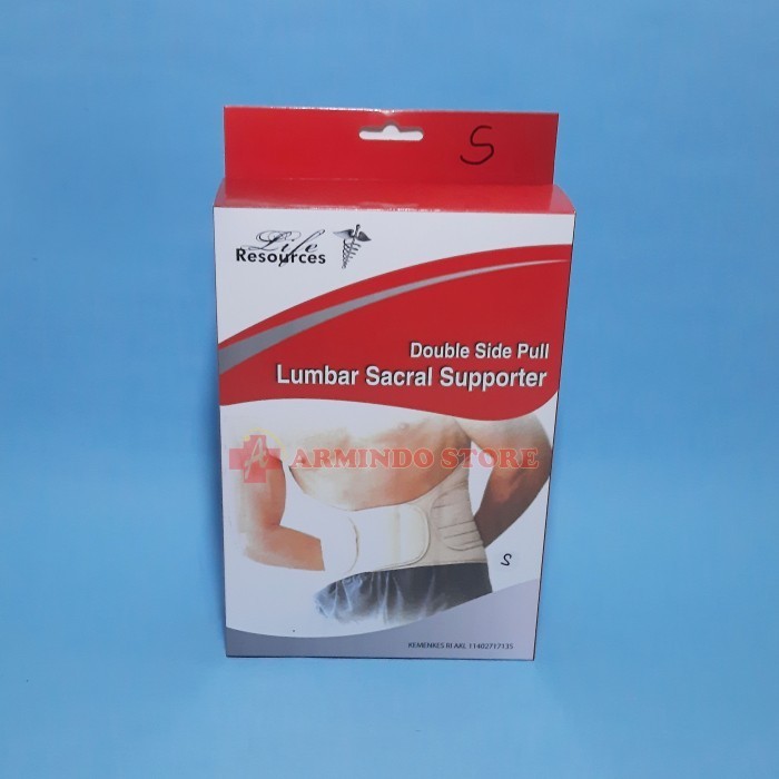 DISKON Double Side Pull Lumbar Sacral Supporter Korset Life Resources