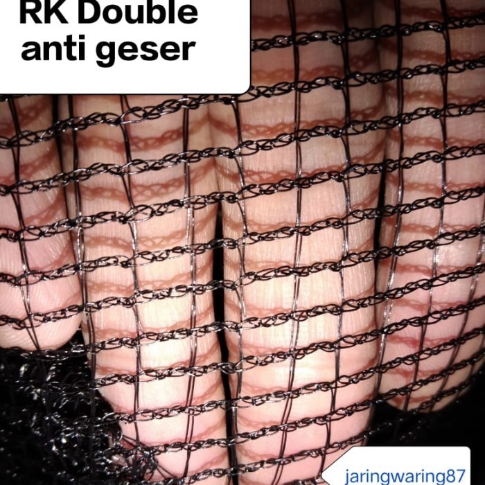 Terlaris Waring Double Anti Geser Waring Rk Waring Hitam Waring Pagar 50M Promo Terbaru