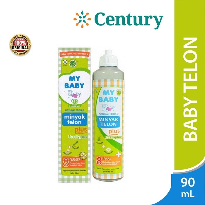 My Baby Minyak Telon Plus 90 ml / Minyak Telon Baby