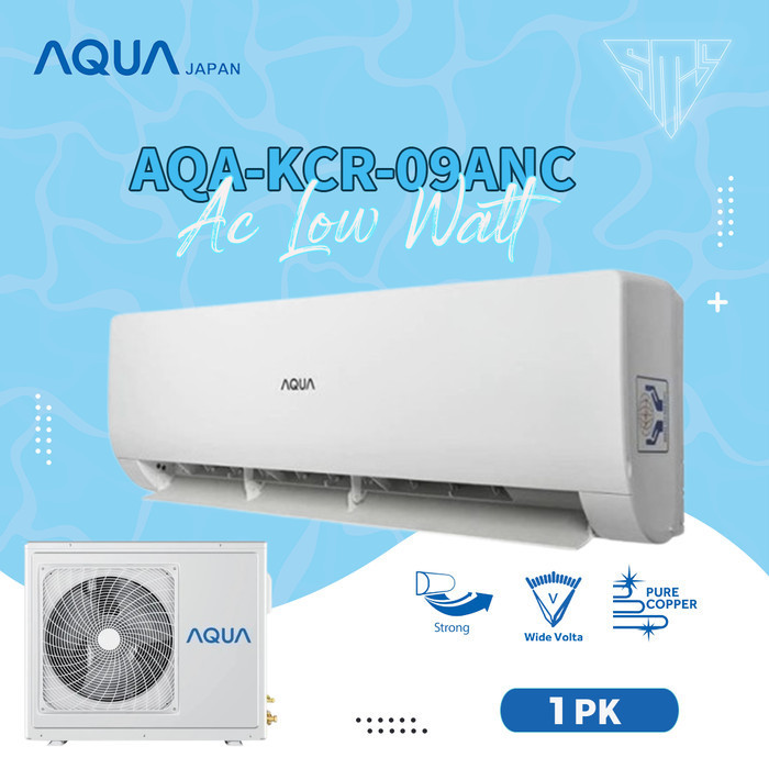 Ac Aqua 1 Pk Low Watt Aqa-Kcr9Anc Termurah