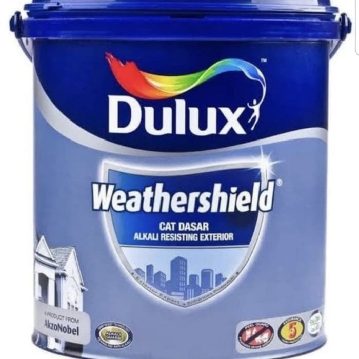 Terlaris Cat Dasar Dulux Alkali Sealer Exterior Eksterior Weathershield 20 Kg L Promo Terbaru