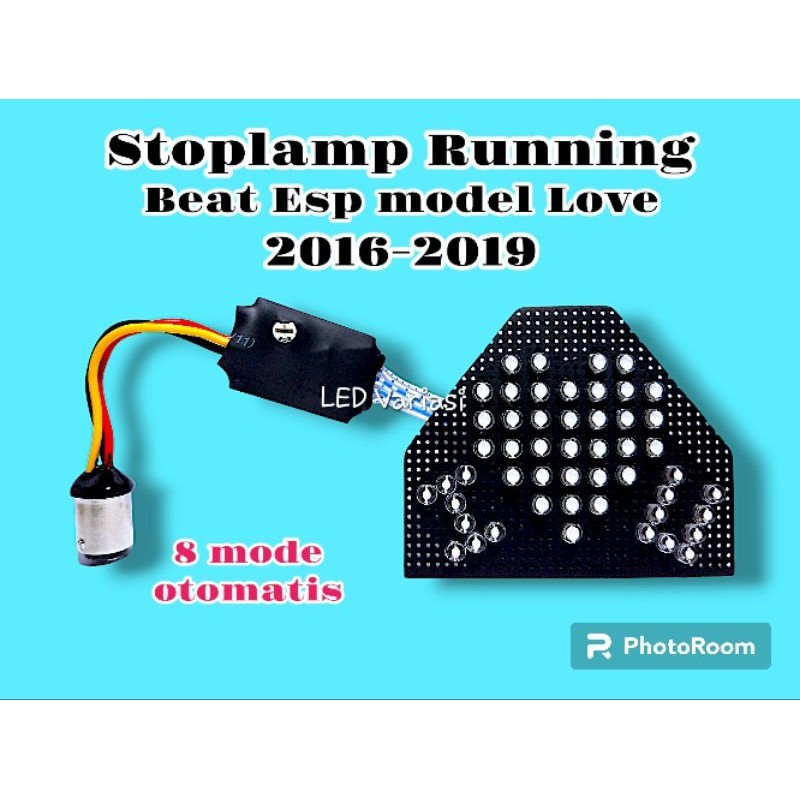 Lampu stop lampu rem Stoplamp running Beat Esp/Beat 2017-2019 Model love