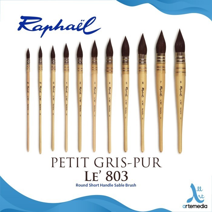 

Terlaris Kuas Lukis Raphael 803 Wash Petit Gris Extra Pur Squirrel Brush Sh Promo Terbaru