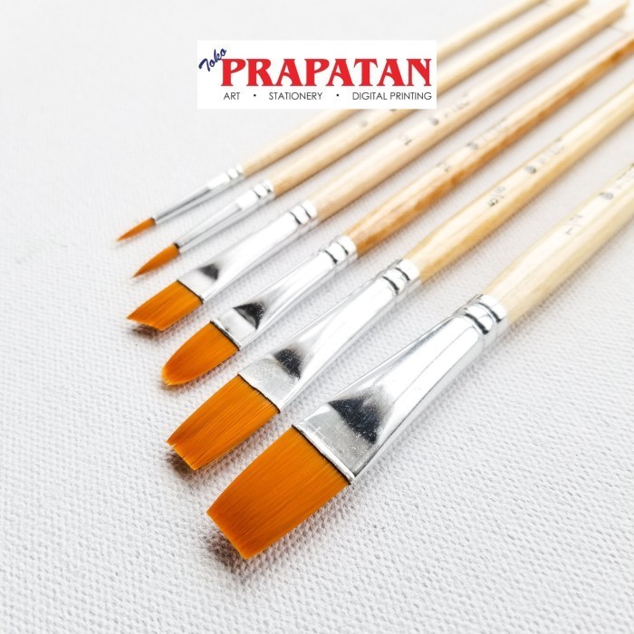 

Terlaris Kuas Lukis V-Tec Set 6 Pcs A21547-6A / V-Tec Paint Brush Promo Terbaru