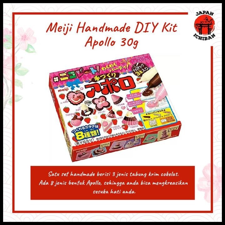 

Meiji Apollo Chocolate Diy Hanmade 30G Original Japan