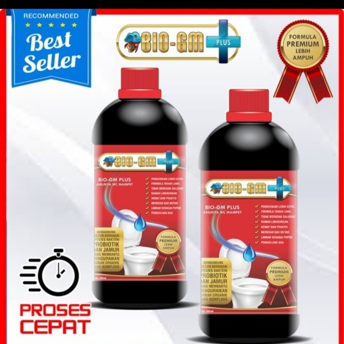 PROMO bio gm / bio gm plus / obat wc mampet / obat sumbat wc / obat kuras wc