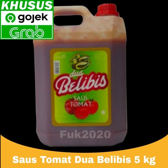 

Saos Tomat Dua Belibis 5 kg jerigen