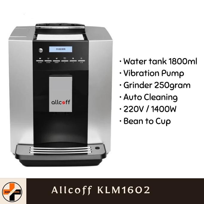 Mesin Kopi Espresso Americano Allcoff Klm1602 Automatic Crowieshop