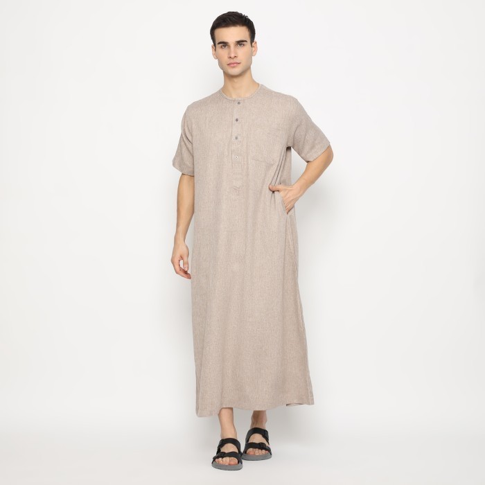 BRG BARU SHOHIB GAMIS PRIA DUBAI LENGAN PENDEK