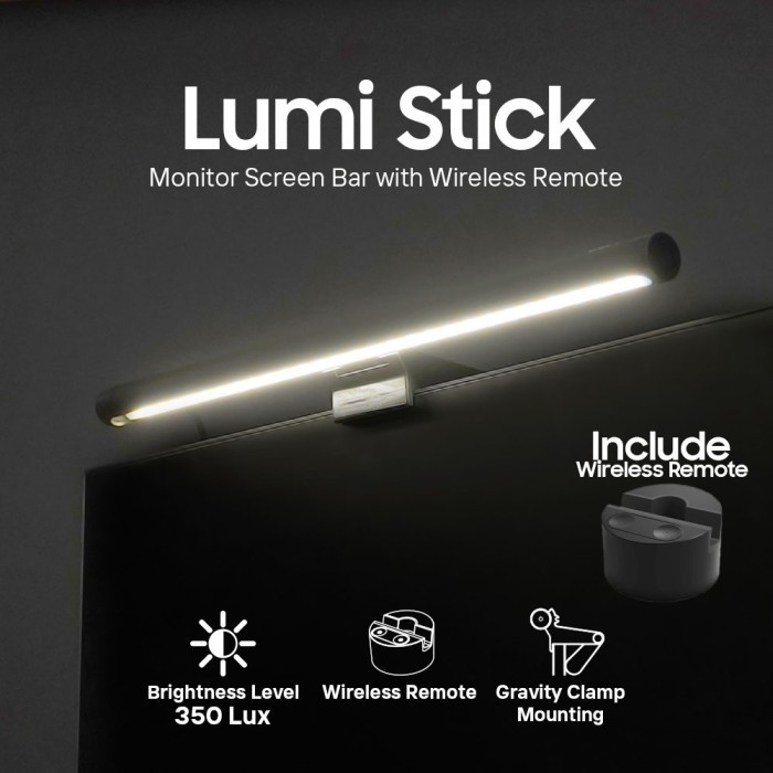 Terbaru Neo Lumi Stick Monitor Screen Bar With Wireless Remote Lampu Monitor Promo Terlaris