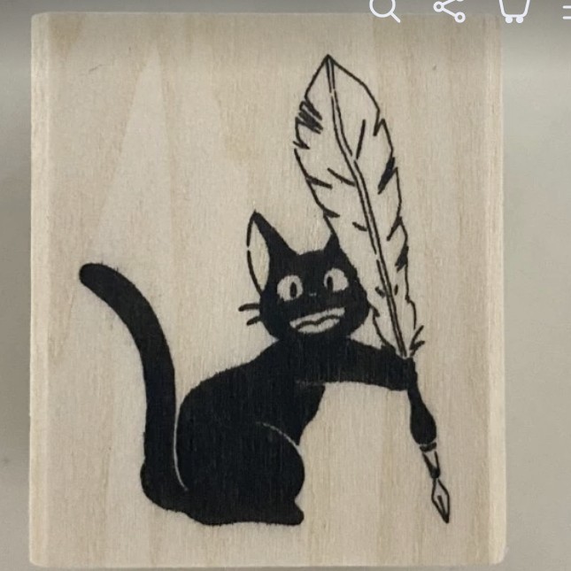 

Stamp Ink Kiki Delivery Service Ghibli Original Stempel