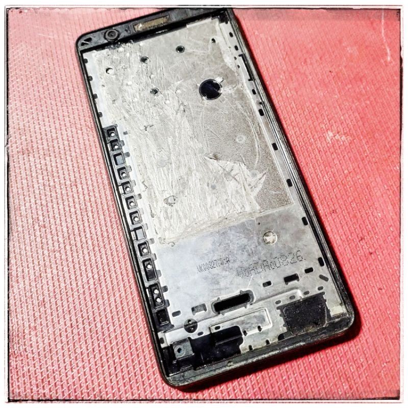 [ bahan-32 ] Samsung A01 Core 2/16 GB Black | Mesin Nyala | Minus LCD