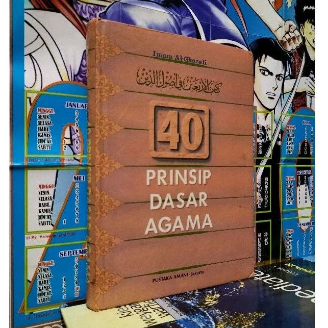 ORIGINAL 40 PRINSIP DASAR AGAMA.KARYA.IMAM AL-GHAZALI