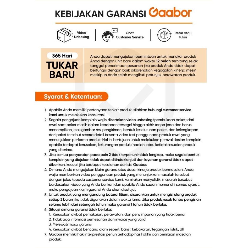 Gaabor Air Fryer Low Watt 4.5L  / GA-M4A01