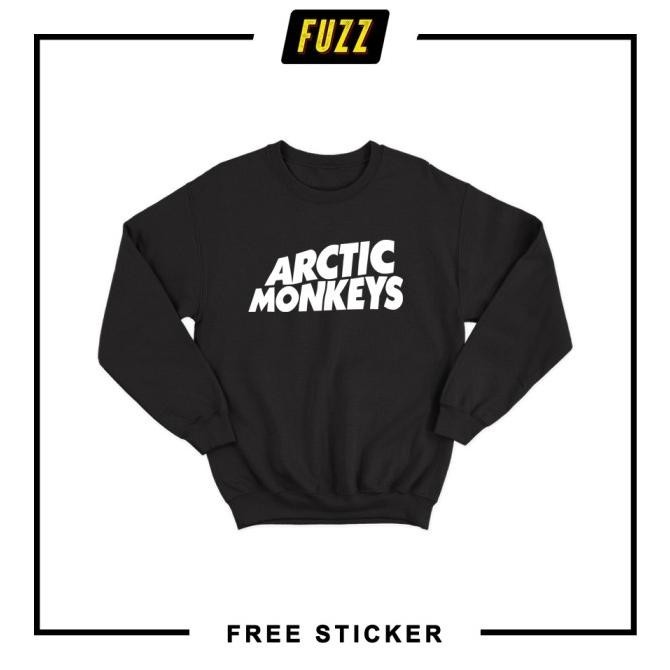 Crewneck Band Arctic Monkeys Sweater Pria Dan Wanita Distro Musik Rock