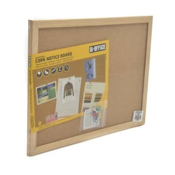 

Bi-Silque Cork Pin Board / Papan Mading Kayu Fibre 60X45Cm Serbaguna Best