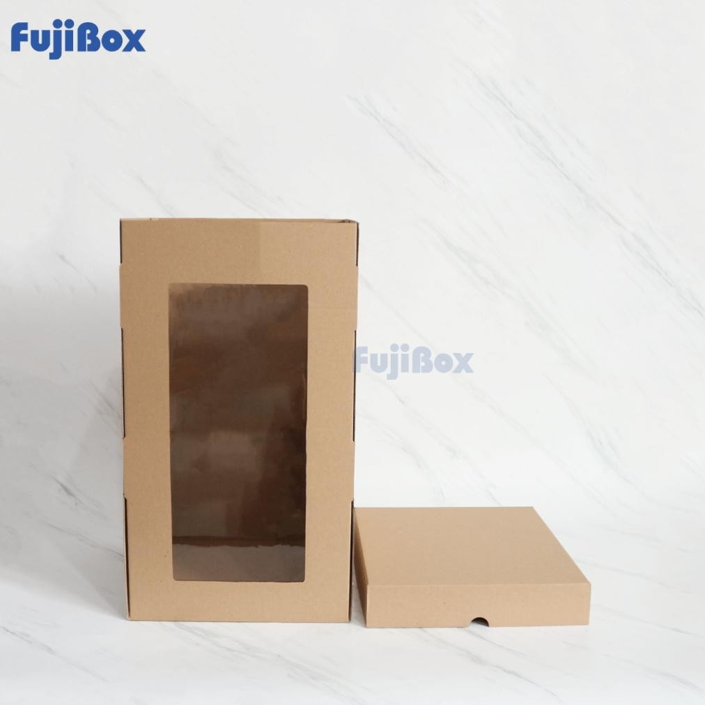 

Terlarisss ( 5 Pcs ) KOTAK BOX DUS KUE TART TINGGI 30 x 30 x 45