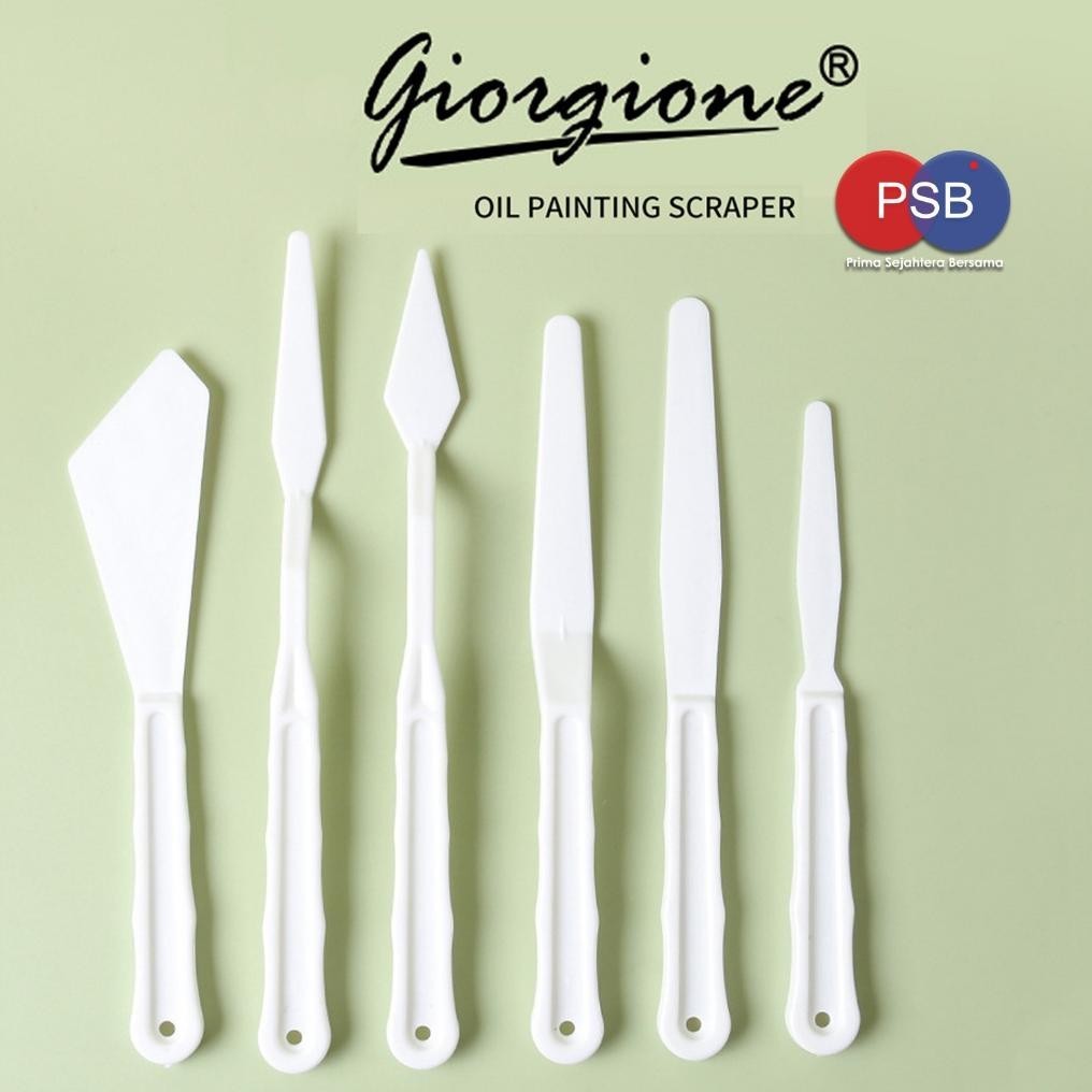 

Product Terkece Pisau Palet Plastik set 6 pcs / Palette Knife