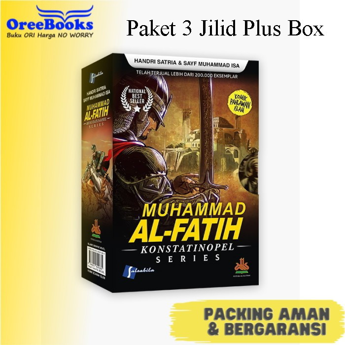 

Komik Muhammad Al Fatih / Muhamad Alfatih 1 Set 3 Jilid Box Original