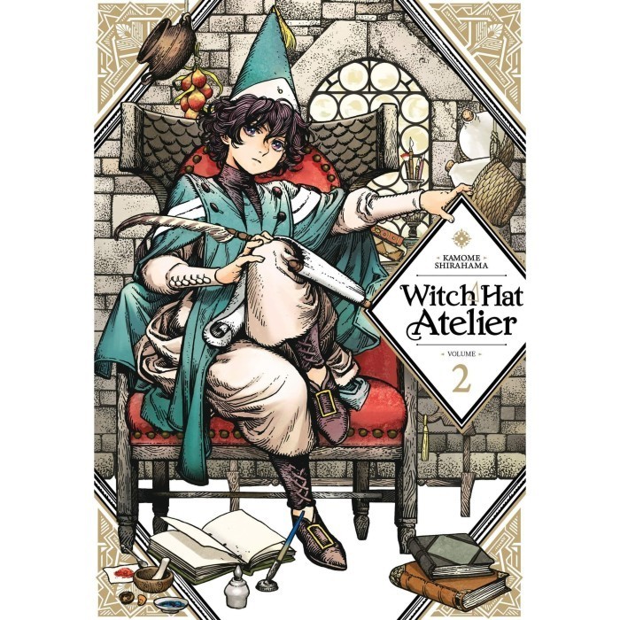 

Witch Hat Atelier Vol 2 Tp - Kamome Shirahama Buku Komik Manga Import
