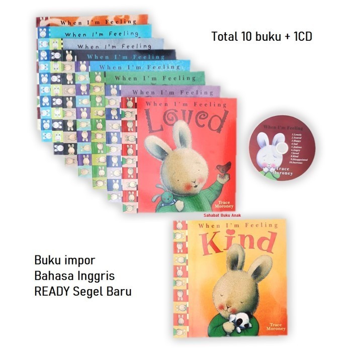 When Im Feeling Story Book I'M Set 10 Buku Cerita Anak Trace Moroney Original Dan Terpercaya